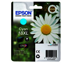EPSON Daisy T1812 XL Cyan Ink Cartridge